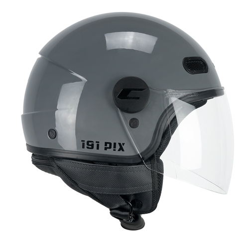 Casco Jet CGM 191A PIX Mono Gris Larga
