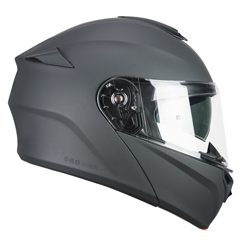 Casco Modular CGM 568A BER Mono Grafito Mate