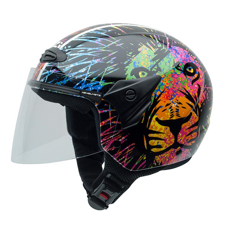 [050269G508 JS] Casco Infantil NZI Helix II Jr Lion (JS)