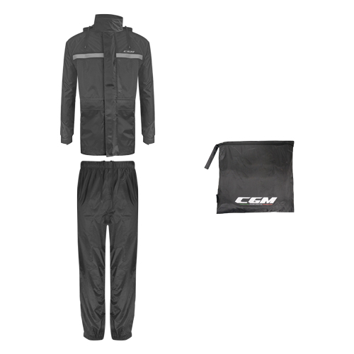 Impermeable CGM Set Antilluvia E34 Sport Negro