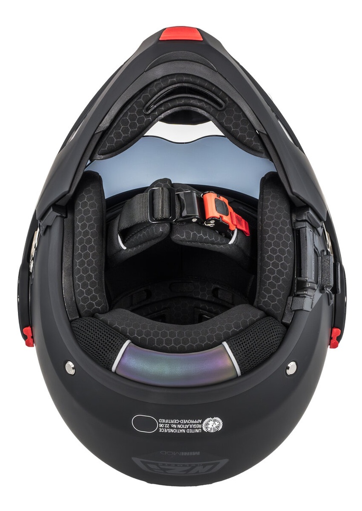 Casco Modular NZI Minimod Duo Mate Negro