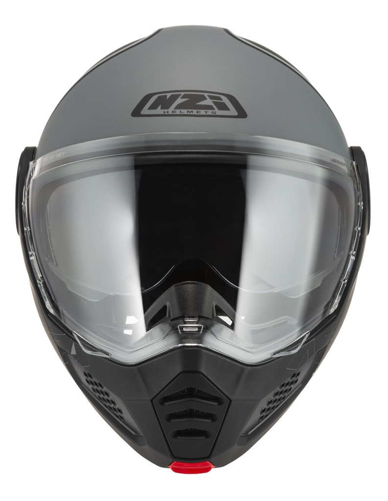 Casco Modular NZI Minimod Duo Smart Negro Antracita Mate