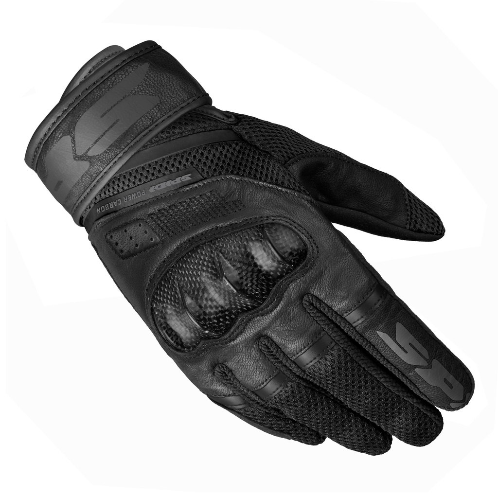 Guantes Spidi Power Carbon - Negro
