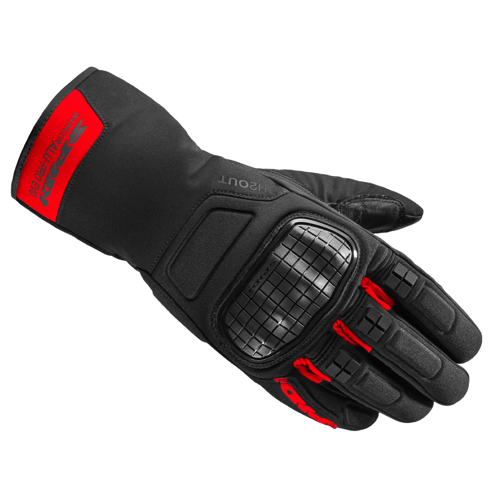 Guantes Spidi ALU-PRO EVO - Negro/Rojo