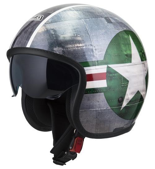 [050406A165 XS] Casco Jet NZI Rolling 4 Sun Aeronautica Italiana (XS)