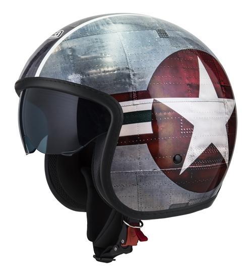 [050406A166 XS] Casco Jet NZI Rolling 4 Sun Aeronautica Japan (XS)