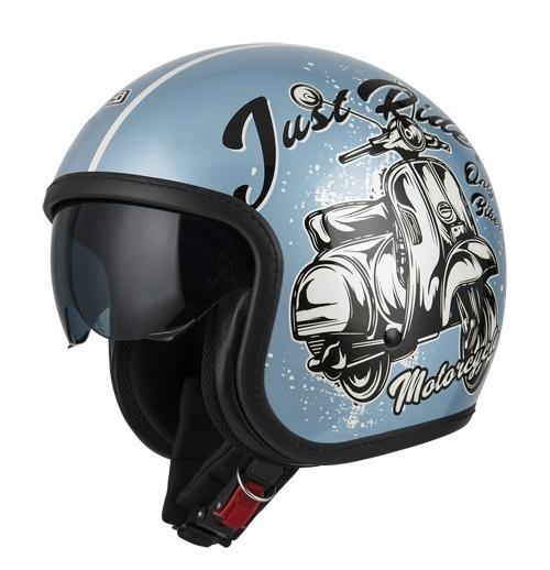 [050406A332 XS] Casco Jet NZI Rolling 4 Sun Bello Pearl Blanco (XS)