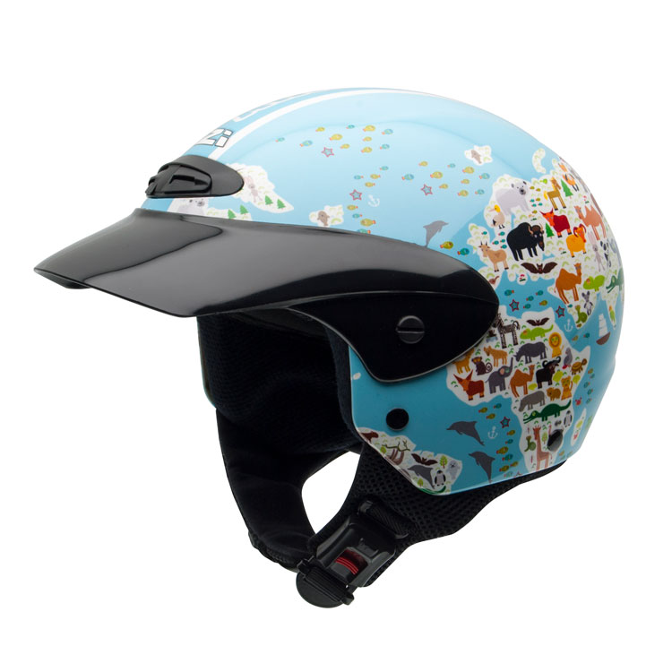 [050272A059 JS] Casco Infantil NZI Single II Jr Mapamundi (JS)