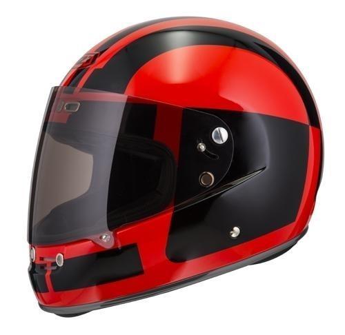 Casco Integral NZI Street Track 4 Comando Fluor Rojo