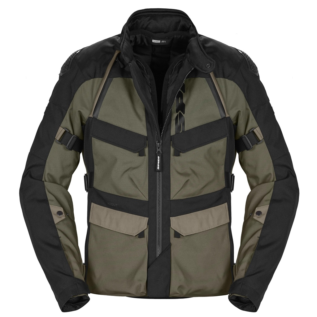 [D292-265-M] Impermeable Spidi RW H2Out - Verde Militar (M)