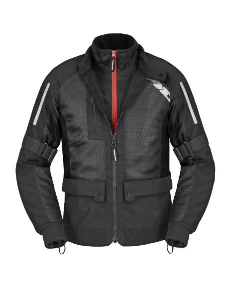 Chaqueta Spidi NET H2Out - Negro/Hielo