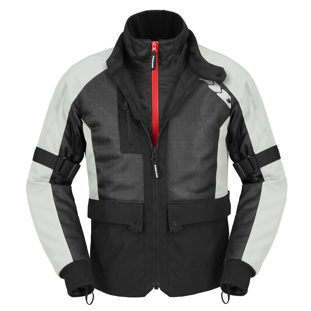 Chaqueta Spidi NET H2Out - Negro/Hielo