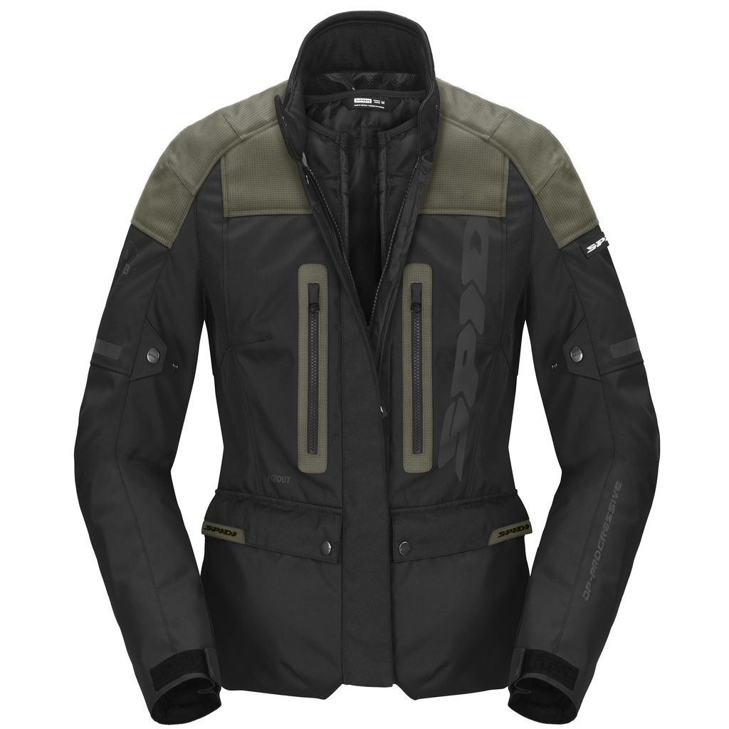 Chaqueta Spidi Traveler 3 EVO Lady - Verde Militar
