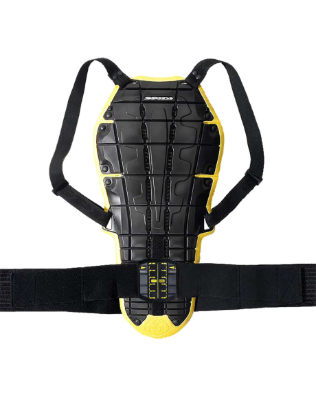[Z140-016-TU] Protección Spidi Back Warrior EVO - Negro/Amarillo