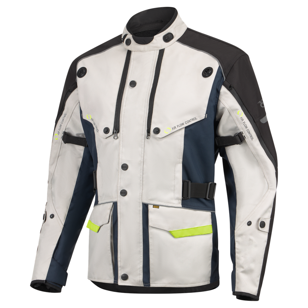 Chaqueta Moore Track Grey Black Blue