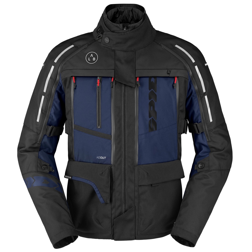 Chaqueta Spidi 4 Season V3 - Negro/Azul