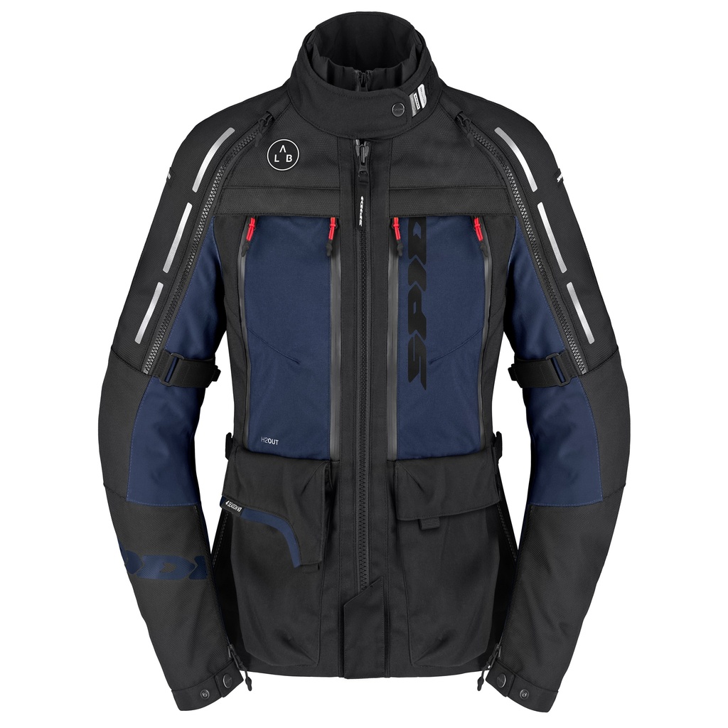 Chaqueta Spidi 4 Season V3 Lady - Negro/Azul