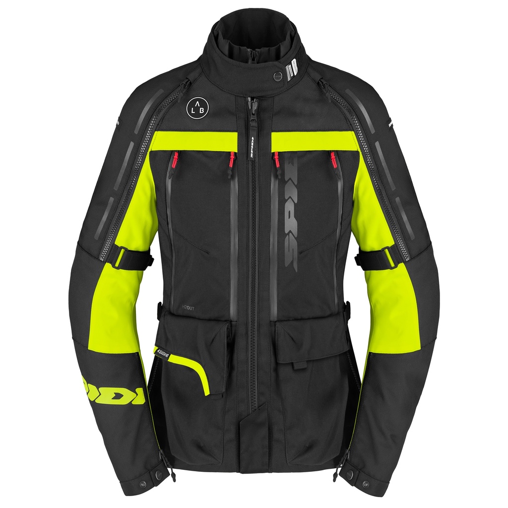 Chaqueta Spidi 4 Season V3 Lady - Amarillo Fluor