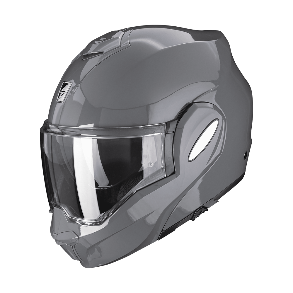 Casco Scorpion Exo-Tech Evo Liso Gris Cemento