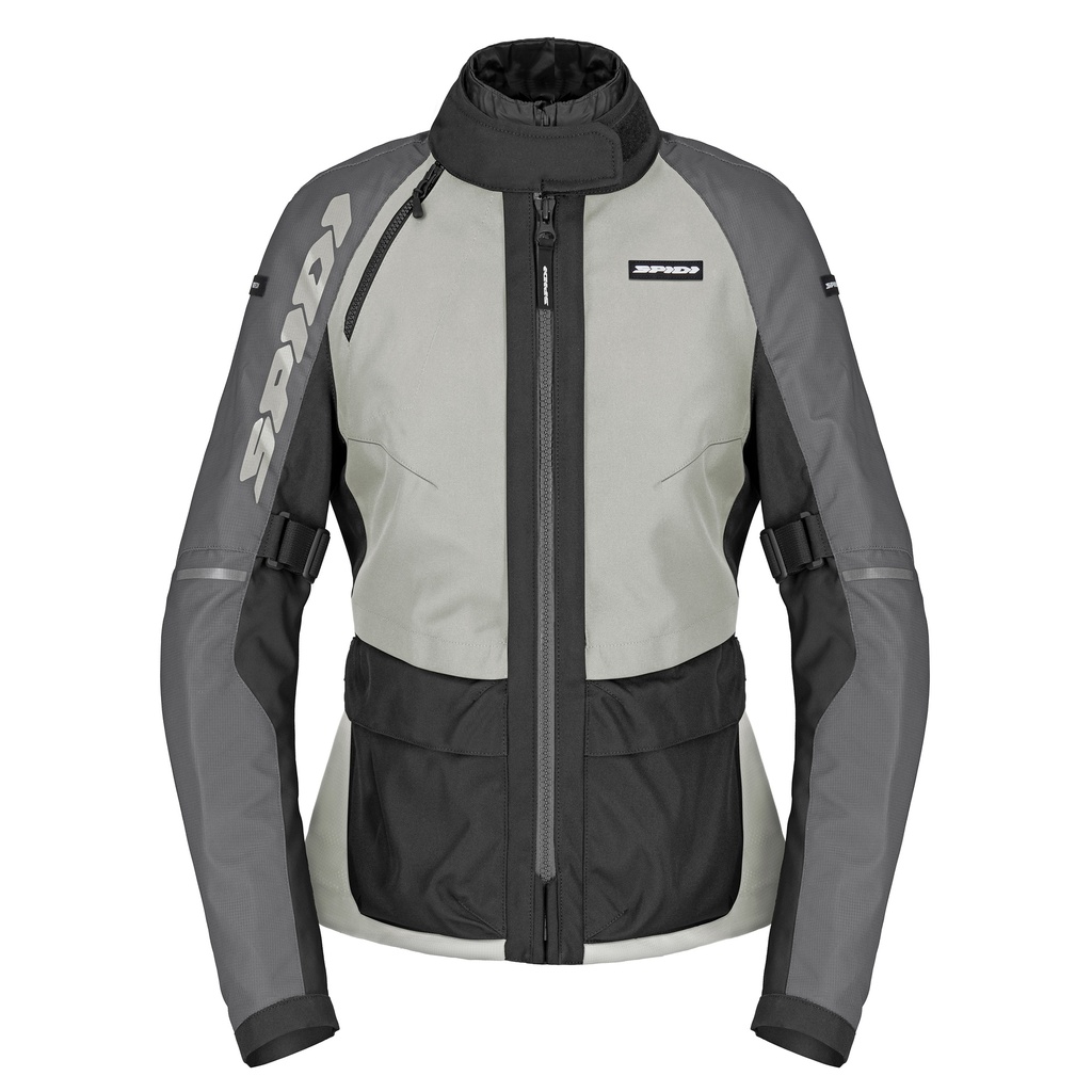 Chaqueta Spidi Crossmaster 2 Lady - Negro/Hielo