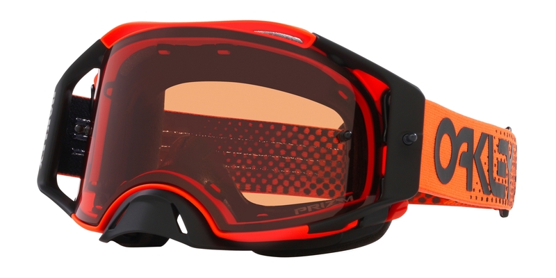 Gafas OAKLEY Airbrake MX - Moto Orange B1B Lente Prizm MX Bronze