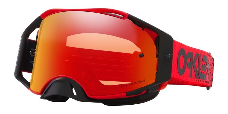Gafas OAKLEY Airbrake MX - Moto Red B1B Lente Prizm MX Torch