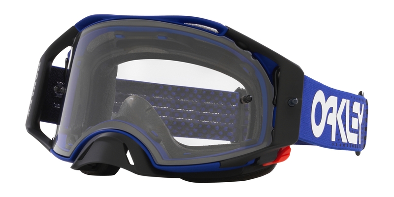 [OO7046-D8] Gafas OAKLEY Airbrake MX - Moto Blue B1B Lente transparente