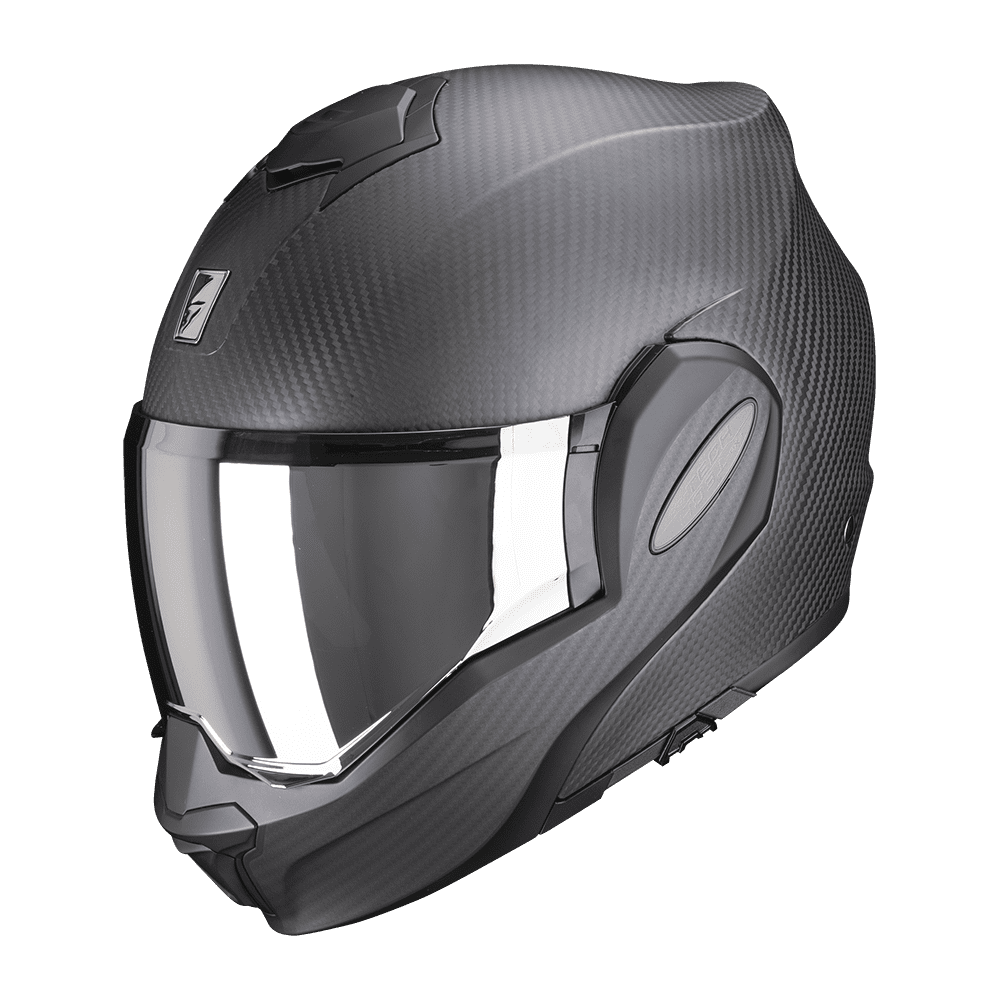 Casco Scorpion Exo-Tech Evo Carbon Mate Negro