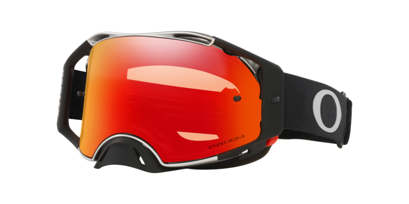 Gafas OAKLEY Airbrake MX - Tuff Blocks Black Gunmetal / Lente Prizm Mx Torch Iridium