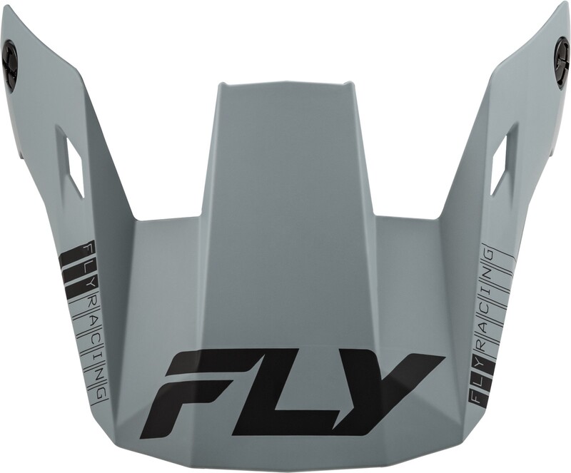 Visera FLY RACING para casco MTB Rayce - Gris mate