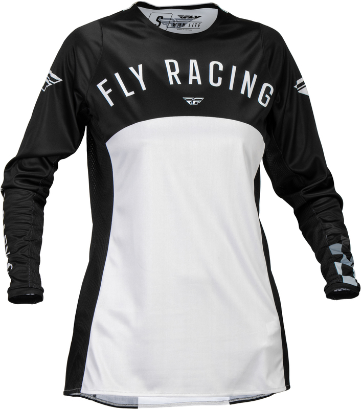 Camiseta mujer FLY RACING Lite - Negro / Gris Claro