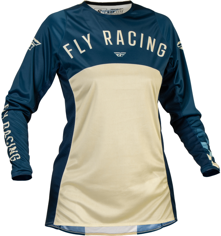 Camiseta mujer FLY RACING Lite - Navy / Marfil