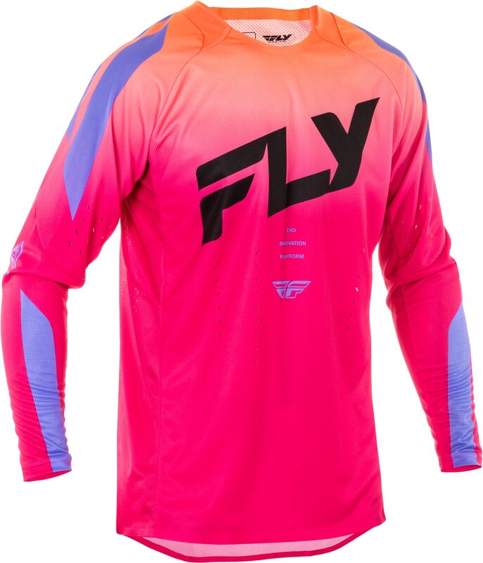 Camiseta FLY RACING Evolution DST - Rosa / Lavanda / Negro