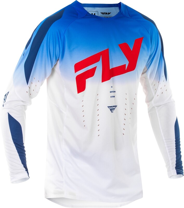 Camiseta FLY RACING Evolution DST - Rojo / Blanco / Azul