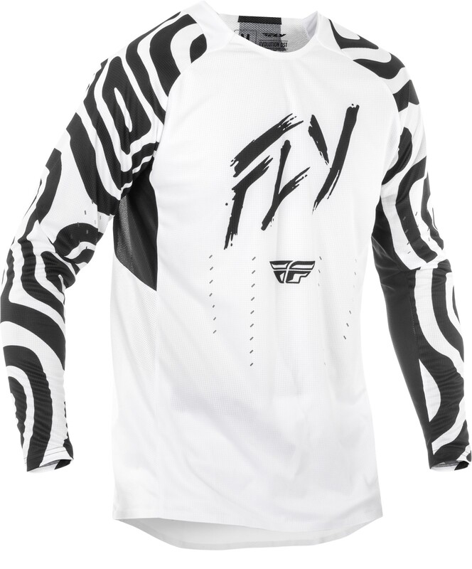 Camiseta FLY RACING Evolution DST L.E. Abyss - Blanco / Negro