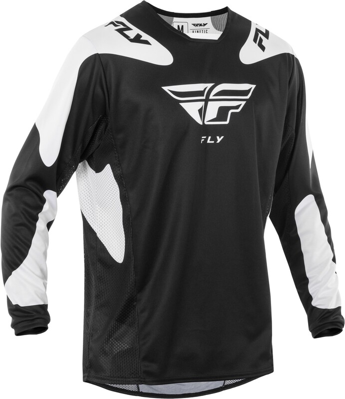 Camiseta FLY RACING Kinetic SYM - Negro / Blanco