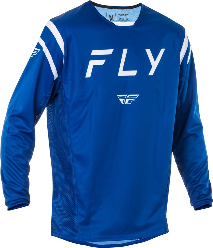 Camiseta FLY RACING Kinetic Center - Navy / Blanco