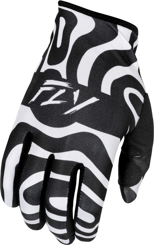 Guantes FLY RACING Lite L.E. Abyss - Blanco / Negro