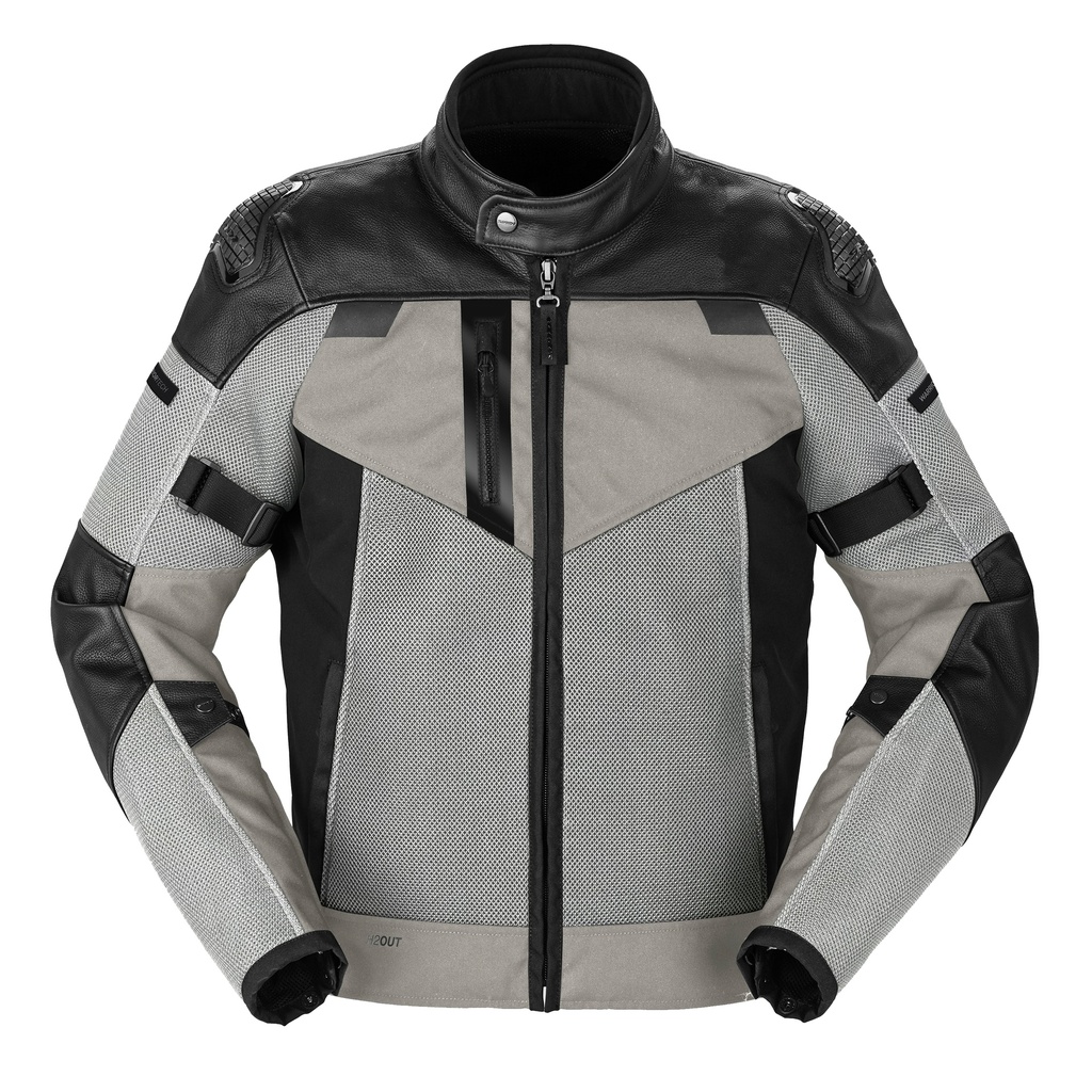 Chaqueta Spidi Vent PRO - Negro/Hielo
