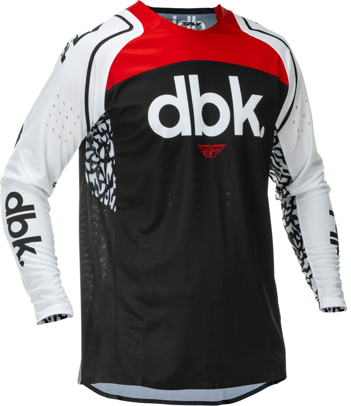 Camiseta FLY RACING Evolution DST DBK Special Edition - negro/blanco/rojo