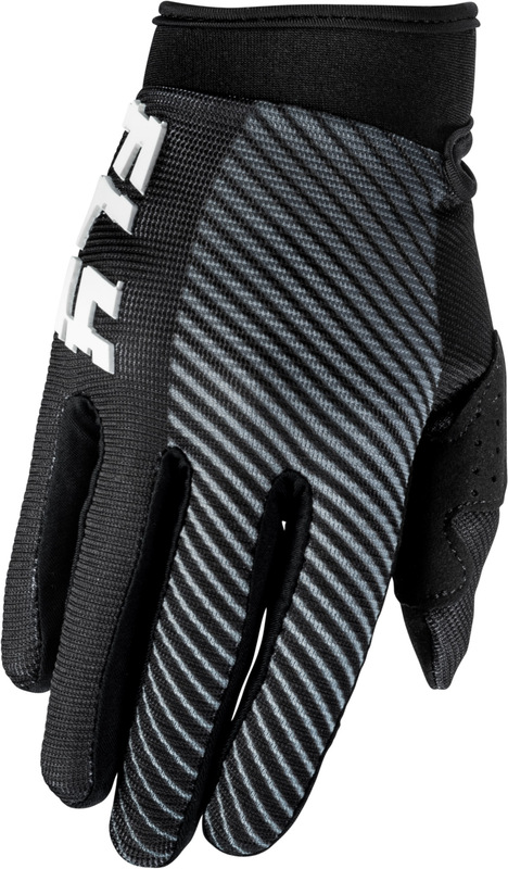 Guantes infantiles FLY RACING F-16 - negro/blanco