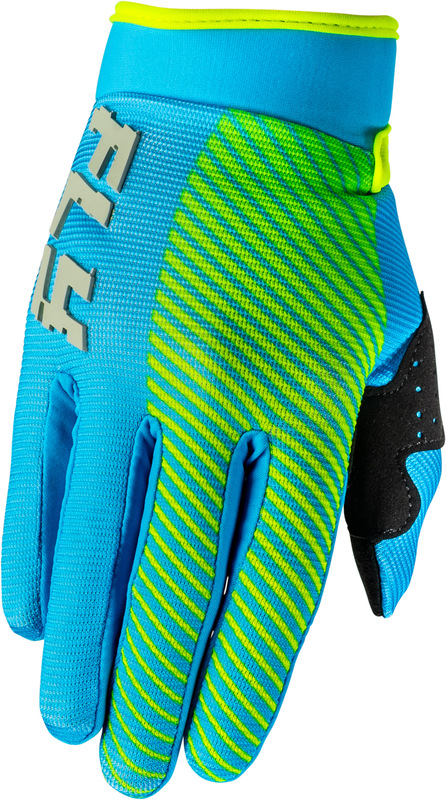 Guantes infantiles FLY RACING F-16 - azul/Hi-Vis