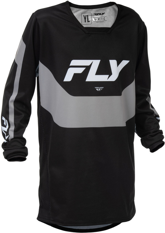 Camiseta FLY RACING Kinetic - negro/gris