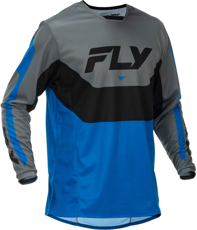 Camiseta FLY RACING Kinetic - azul/gris/negro