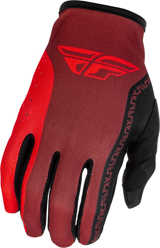 Guantes FLY RACING Lite - negro/rojo