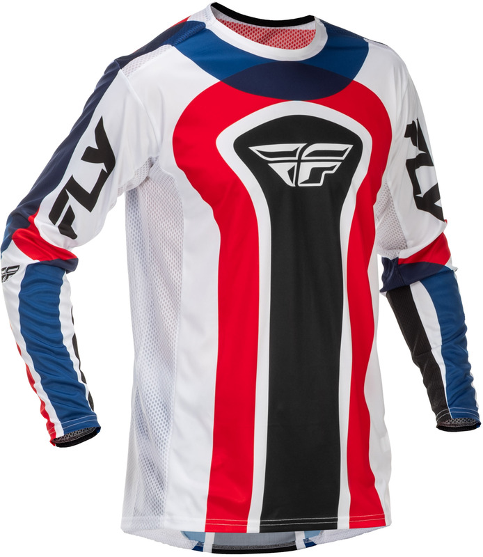 Camiseta FLY RACING Lite Glory Special Edition - rojo/blanco/azul
