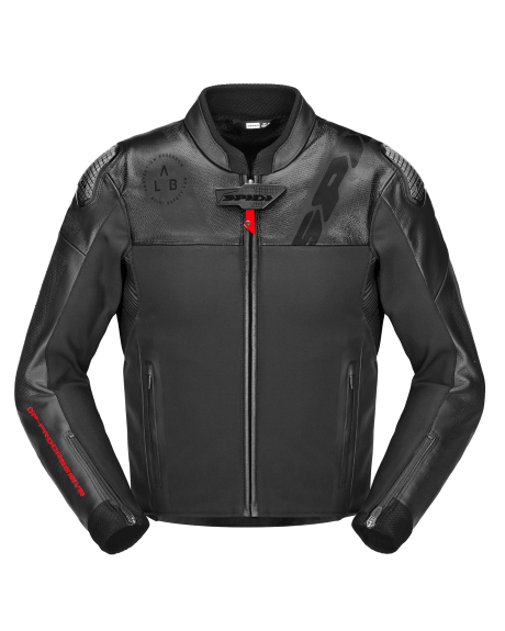 [P230-026-46] Chaqueta Spidi DP Progressive Hybrid Perforated - Negro (46)