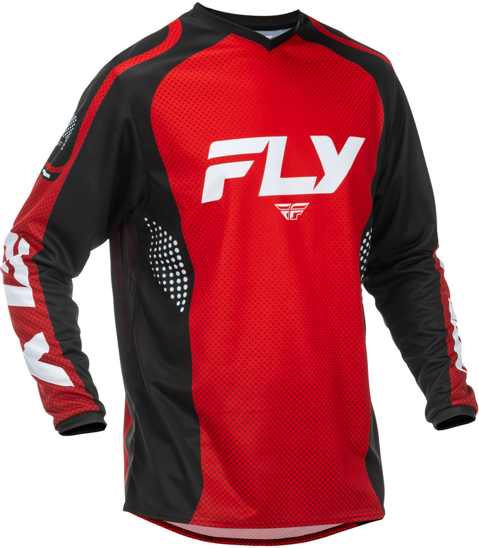 Camiseta FLY RACING F-16 - rojo/negro/blanco