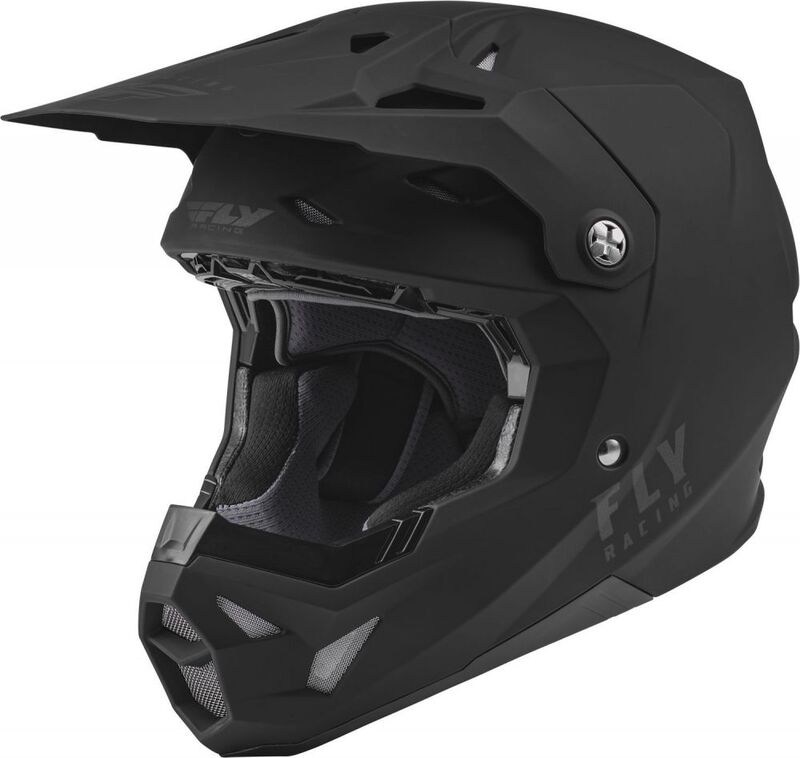 FLY RACING Formula CP Solid Helmet Matte Black 2XL