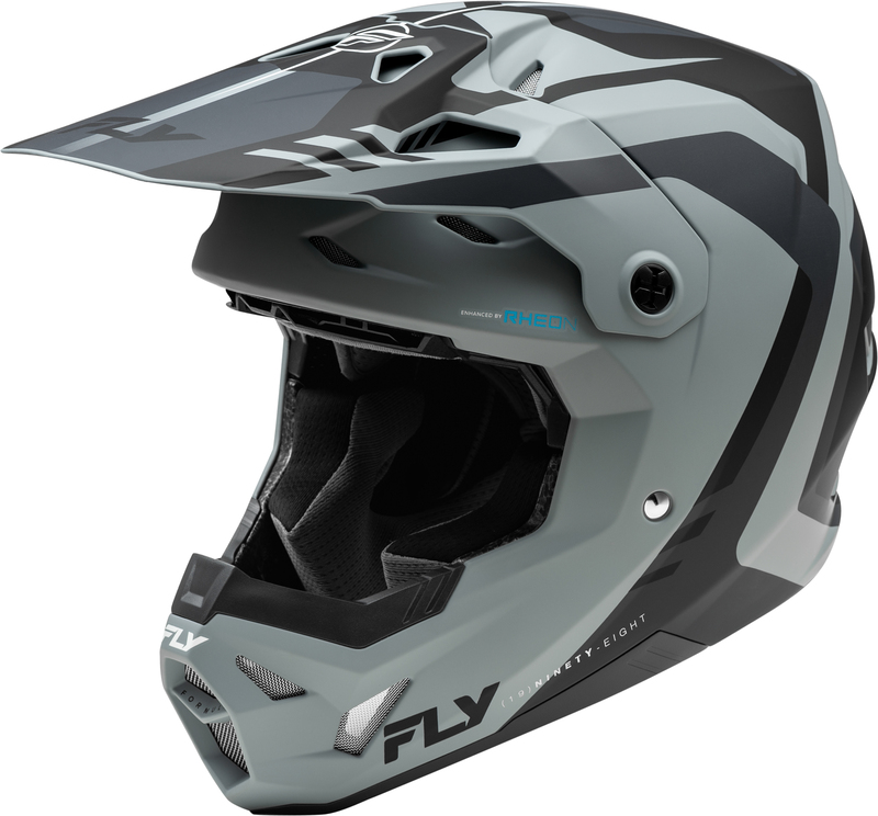 Casco FLY RACING Formula CP Krypton - Gris Mate / Negro